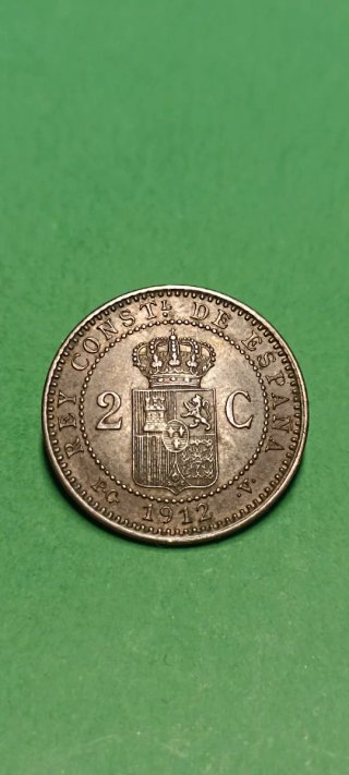 2 Céntimos 1912 *12.