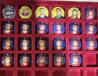 Xapes de Cava FC Barcelona Jugadores