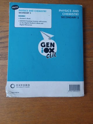 Physics & Chemistry 3º ESO. Student's Book. GENiOX