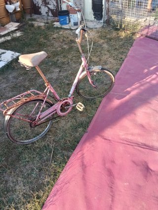 Bicicleta BH vintage rosa