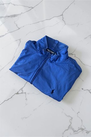 Giacca a vento Polo Golf Ralph Lauren XL Azzurra