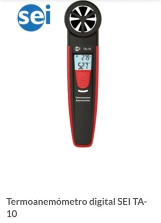 Termoanemómetro digital SEI TA-10