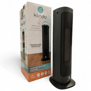 CALENTADOR KLINDO KTC2000-21 NEGRO + CAJA