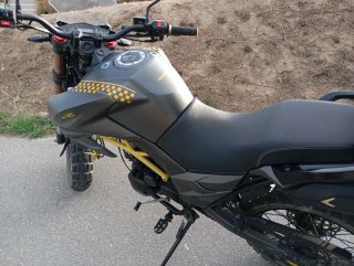 Moto Mitt 125 Adventure Negra/Gris
