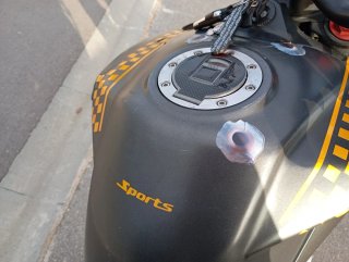 Moto Mitt 125 Adventure Negra/Gris