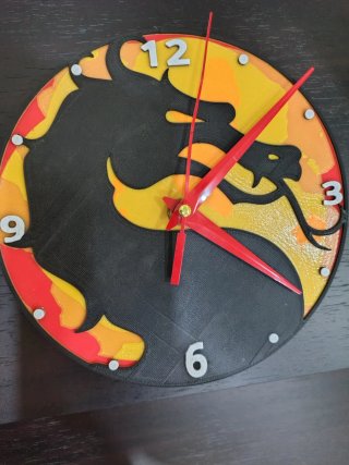 Reloj Decorativo Mortal kombat
