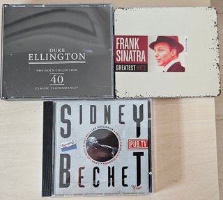 Lote 3 CDs: Duke Ellington, Sinatra, Bech