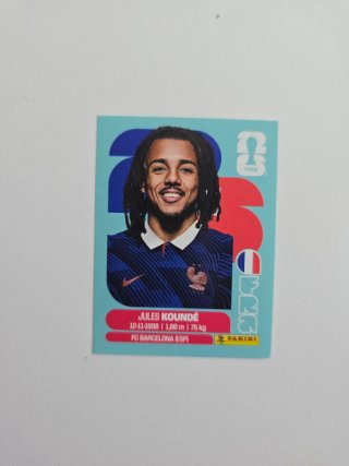 Cromo Mundial Jules Koundé FC Barcelona