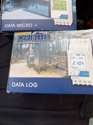 2 Relojes Digitales Orbis Data Micro y Data Log