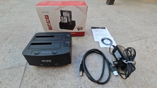 Lector Dock MTK USB 3.0 Clonador HDD 2.5/3.5"