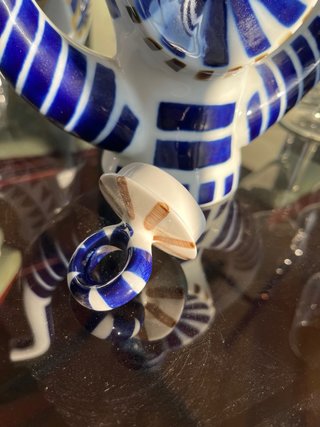 Cafetera Sargadelos Blu e Bianca