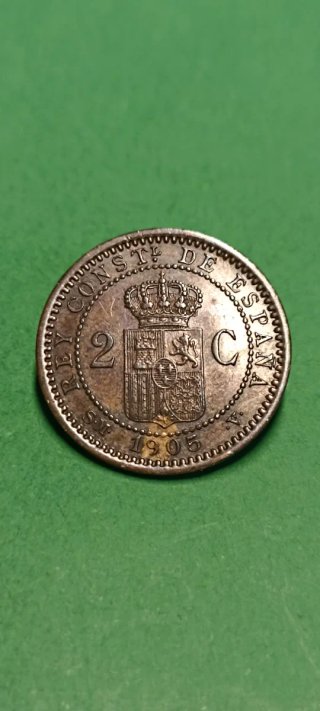 2 Céntimos 1905 *05.