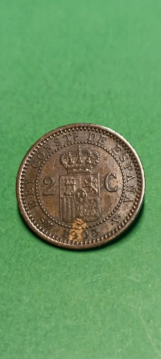 2 Céntimos 1905 *05.