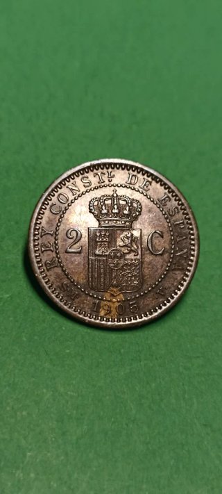 2 Céntimos 1905 *05.