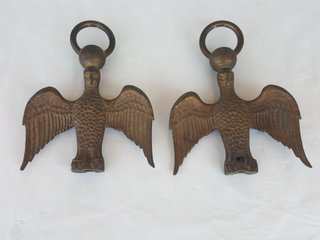 Águilas de cobre decoración aprox. 1930