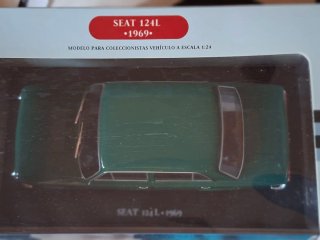 Coche Seat 124L 1969 Maqueta