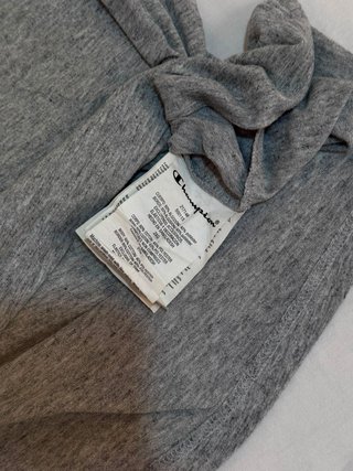 T-shirt Champion Grigia Logo Taglia XXL