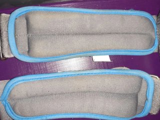 Pesas Tobillo y Muñeca Crivit 1kg y 0.5kg