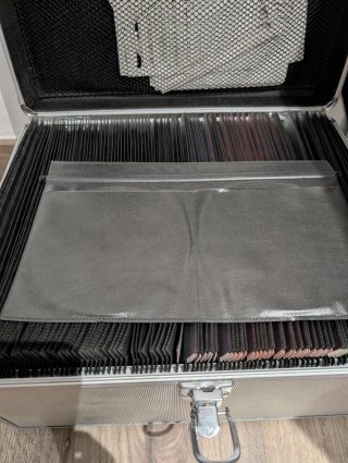 Maletín Archivador CDs Aluminio 420 Uds