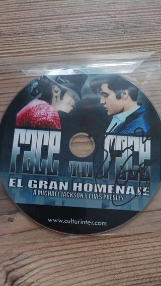 CD Face to Face El Gran Homenaje Michael Jackson E