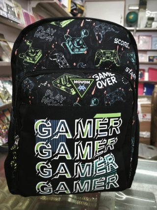 Mochila escolar gamer