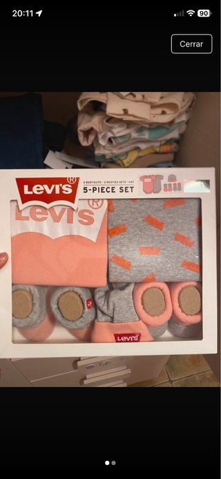 Conjunto Levi's 5 Piezas Bebé