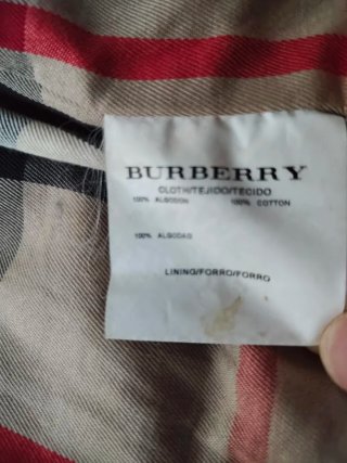 Abrigo Burberry Marrón