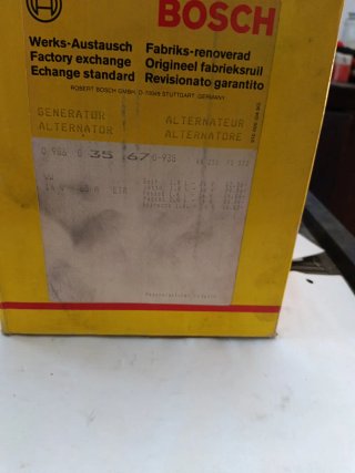 Alternador Bosch 12V 65A