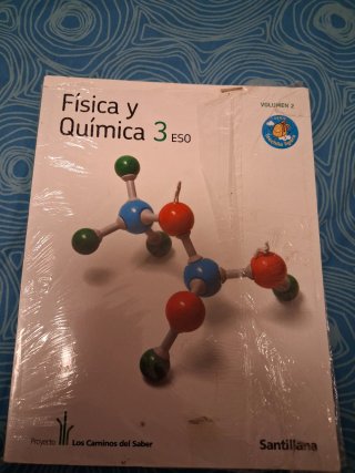 Libros de física y Química 3 de la eso 10 cada uno