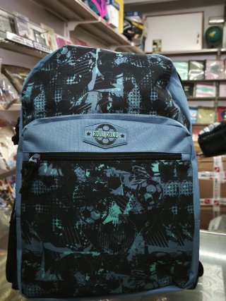 Mochila escolar Roll Road con estampado