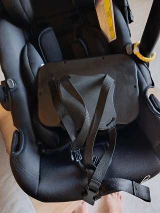 Silla de coche para bebé negra