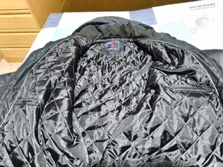 Abrigo/Parka Kam Jeans Talla 7XL Negra