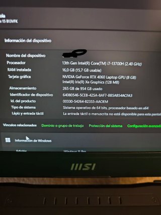 MSI Katana 15 B13V Laptop Gaming