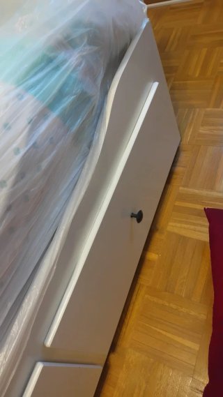 Cama nido Ikea blanca con cajones