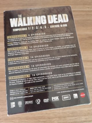 Pack The Walking Dead Temporadas 1-5 DVD