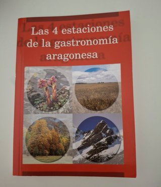 Libro Las 4 estaciones de la gastronomía Aragón