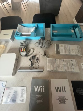 Consola Nintendo Wii Blanca Completa