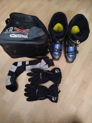 Conjunto esquí: guantes y calcetines