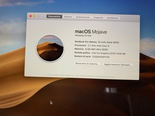 MacBook Pro 13 Early 2015 i5 2.7 GHz