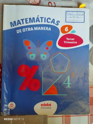 Matemáticas 6, Primaria, De otra manera