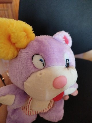 Lote peluches antiguos gato blanco