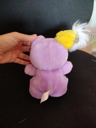 Lote peluches antiguos gato blanco