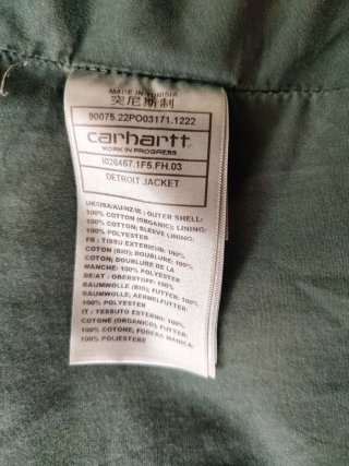 Chaqueta Carhartt WIP Detroit Botanic Faded