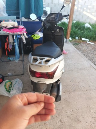 Honda Scooter Blanca