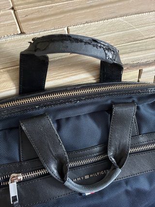 Maletín Portátil Tommy Hilfiger Azul Marino