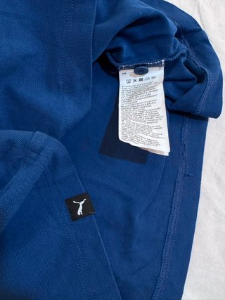 Polo Puma Blu Elettrico Taglia M