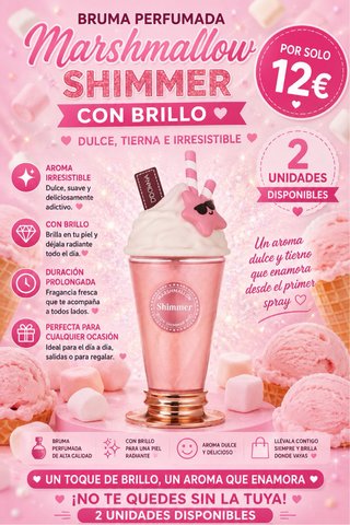DDONNA Bruma Corporal Marshmallow Shimmer