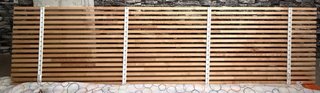 Cabecero IKEA MANDAL 240cm + 6 baldas