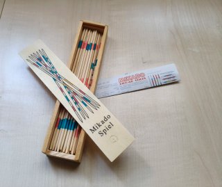 Juego de Mikado de madera