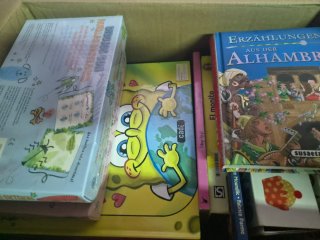 Libros infantiles y algo de adulto